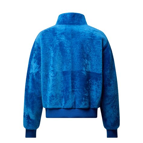 Signature Shearling Track Top Blouson 